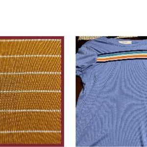 Lot of 2 Short-sleeve Tops